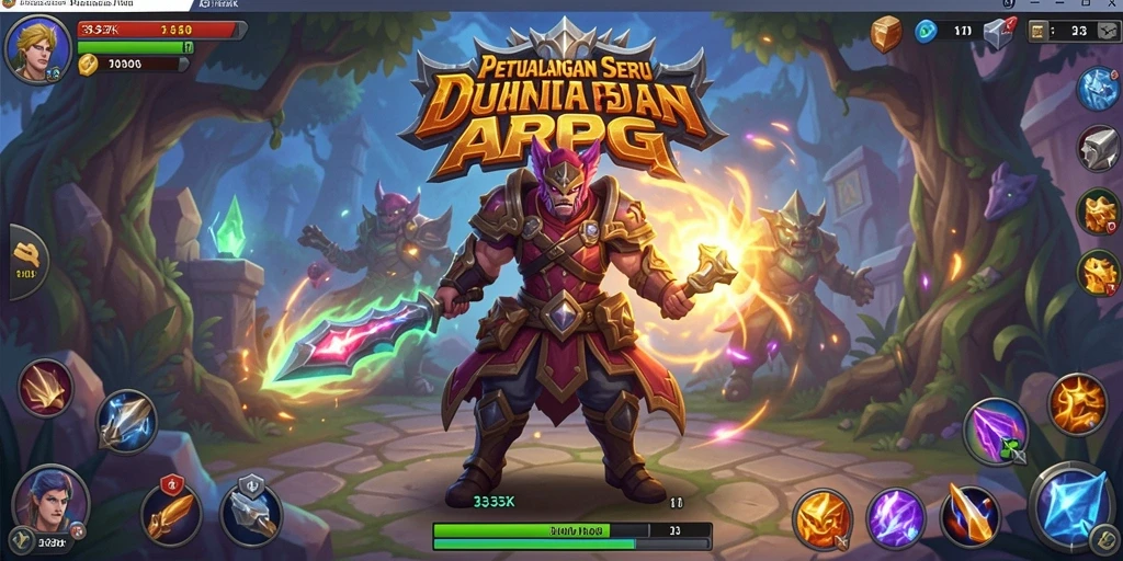 Gameplay seru dengan pertarungan dinamis di 33ZK.