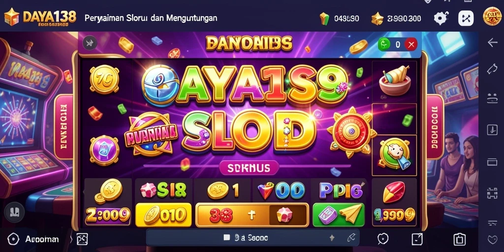 Tampilan gameplay seru dari permainan Slot DAYA138.
