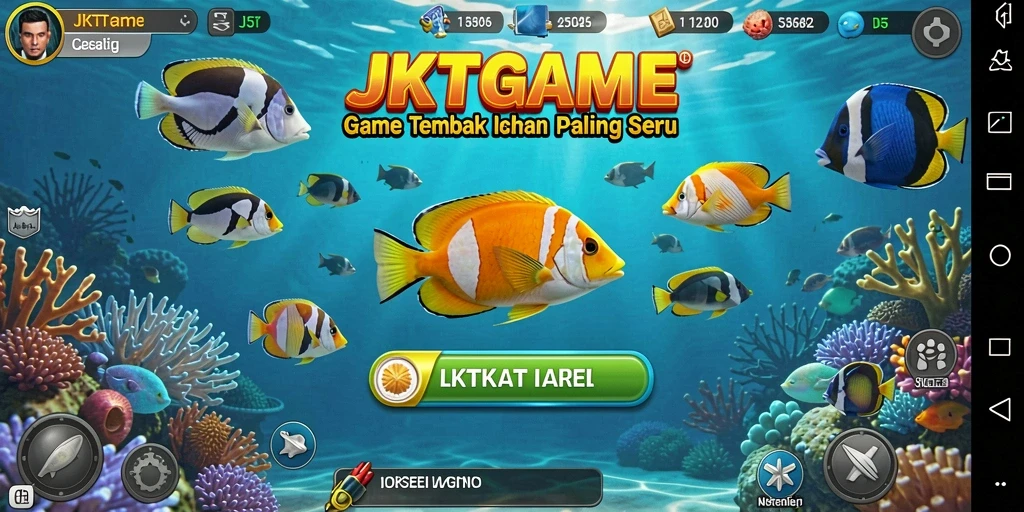 Tampilan gameplay JKTGAME yang seru dan penuh warna.