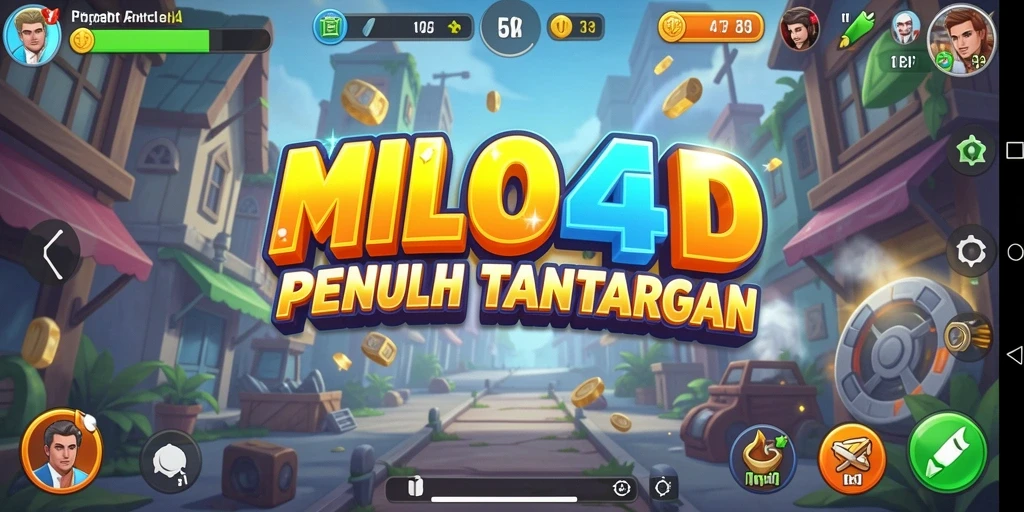 Tampilan gameplay menarik dari MILO4D yang penuh aksi.