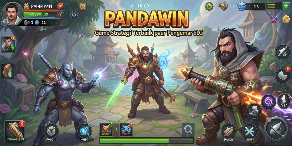 Tampilan gameplay yang menarik dalam <strong>PANDAWIN</strong> dengan strategi yang mendalam.