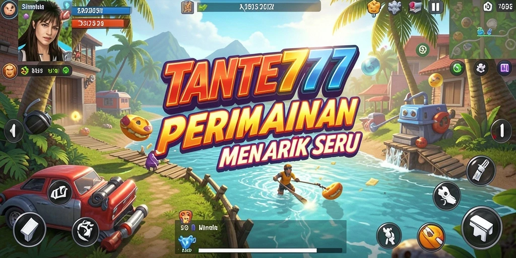 Tampilan gameplay TANTE777 dengan antarmuka yang interaktif dan menarik.