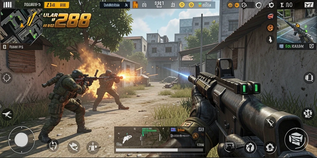 Gameplay ULAR288 penuh aksi yang mendebarkan dan seru.