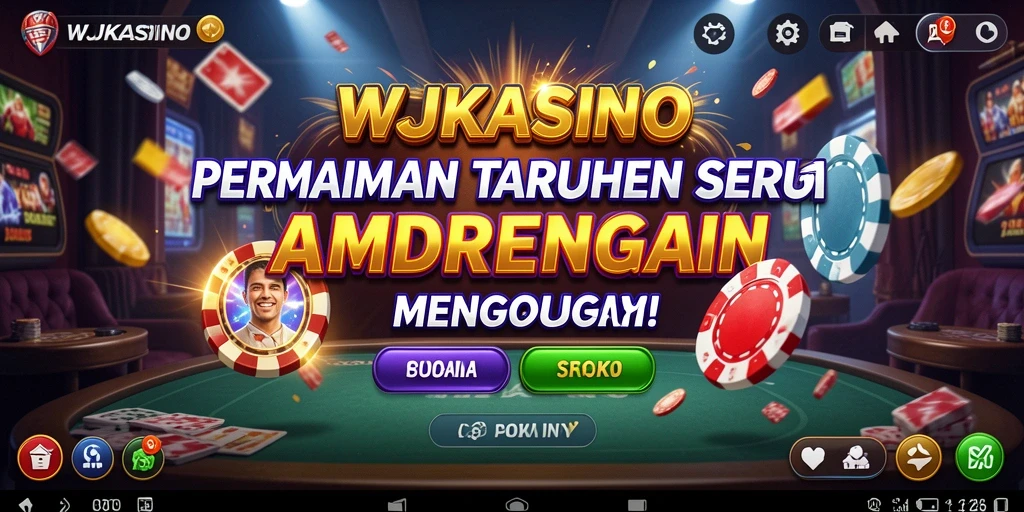 Tampilan gameplay seru dari WJKASINO yang mengasyikkan.