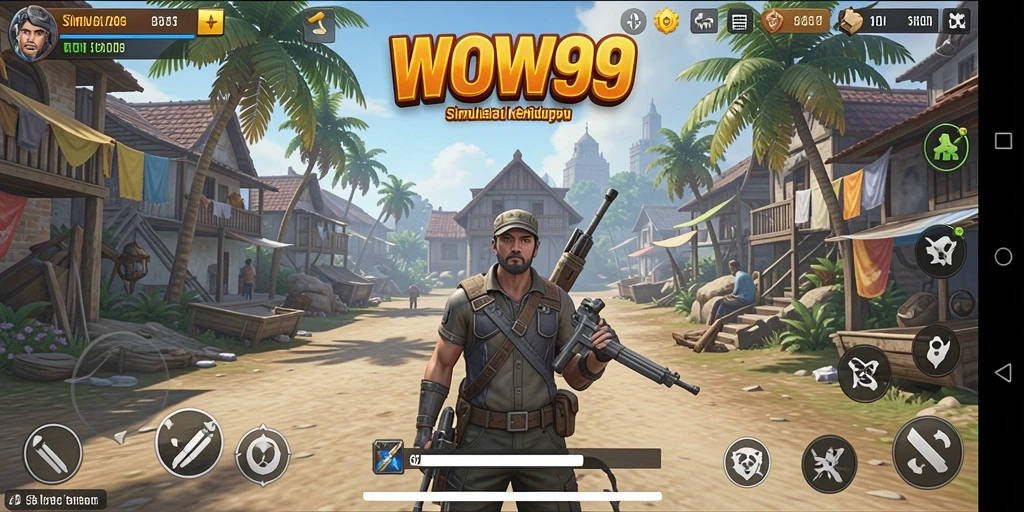Gameplay WOW99 dengan interaksi karakter yang menarik.