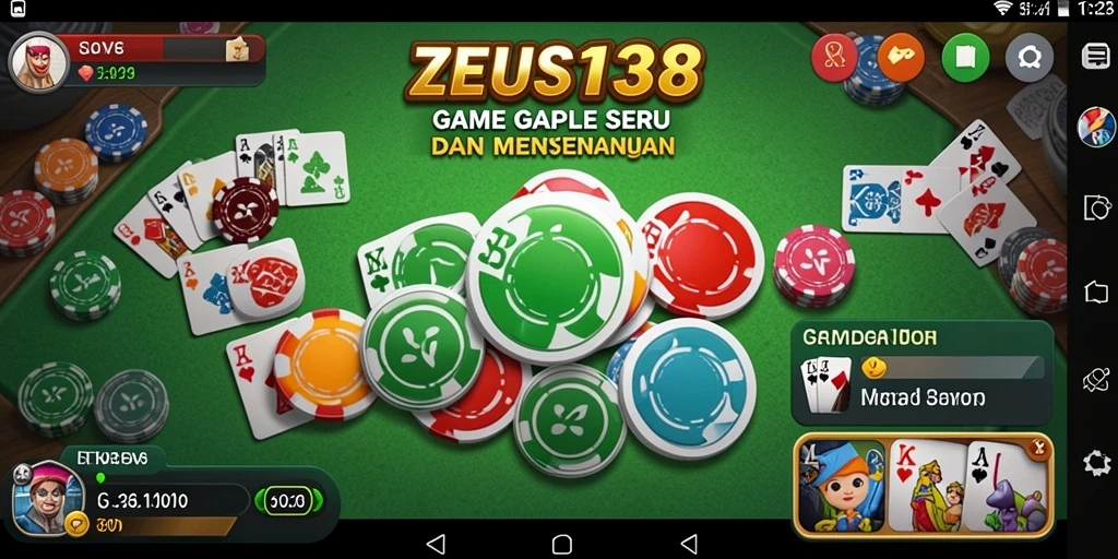 Tampilan gameplay ZEUS138 yang menarik dan seru.